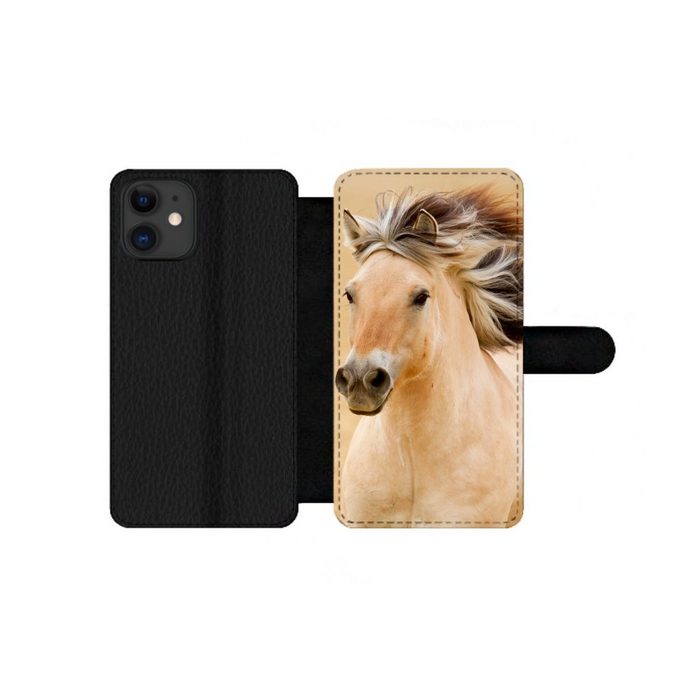 MuchoWow Handyhülle Pferde - Tiere - Mähne - Porträt Handyhülle Telefonhülle Apple iPhone 12 Pro