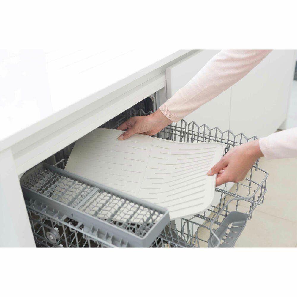 Brabantia Abtropfmatte Silikon Light Grey