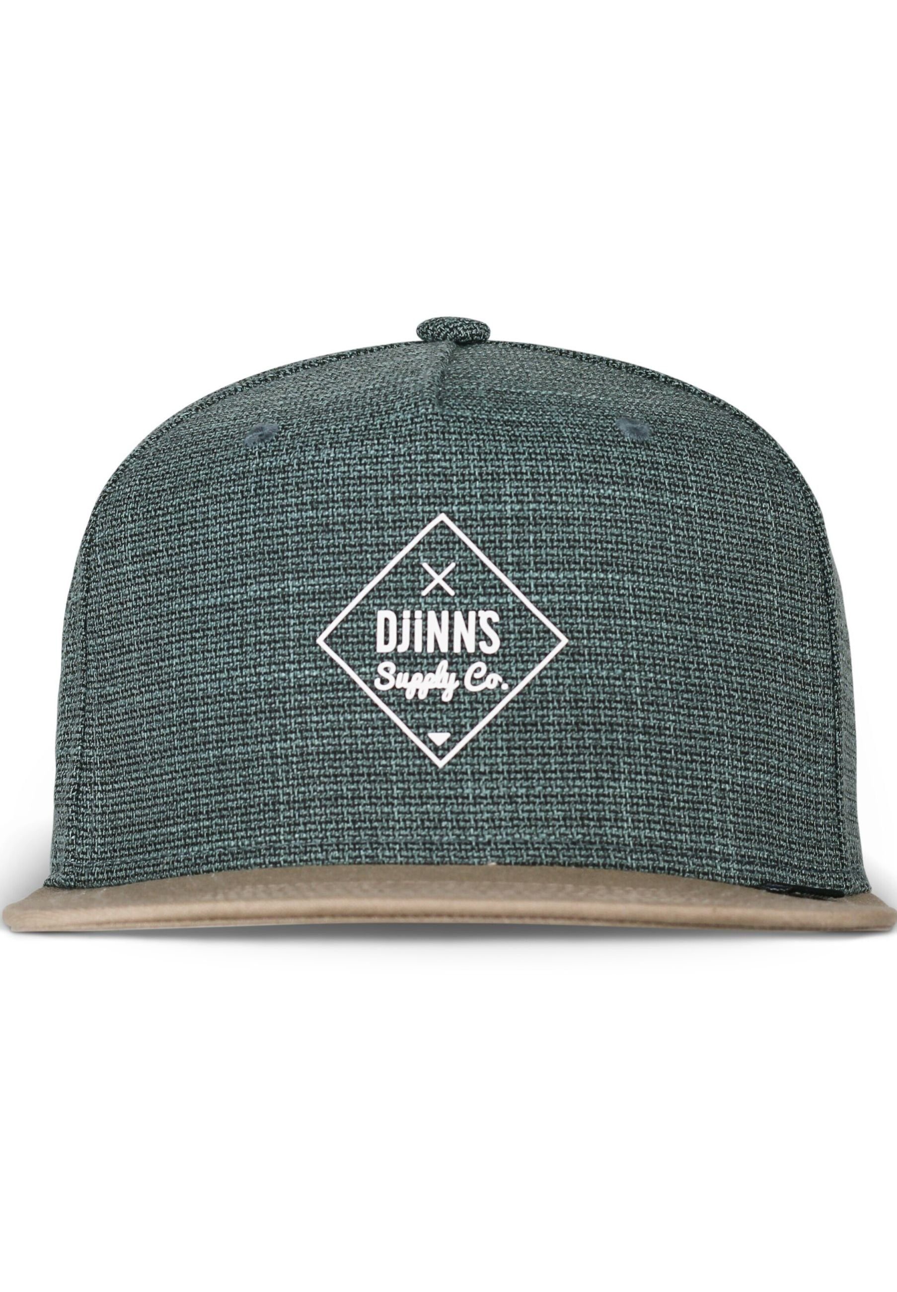 SB Light Snapback Olive Djinns Cottoncheck 6P Cap