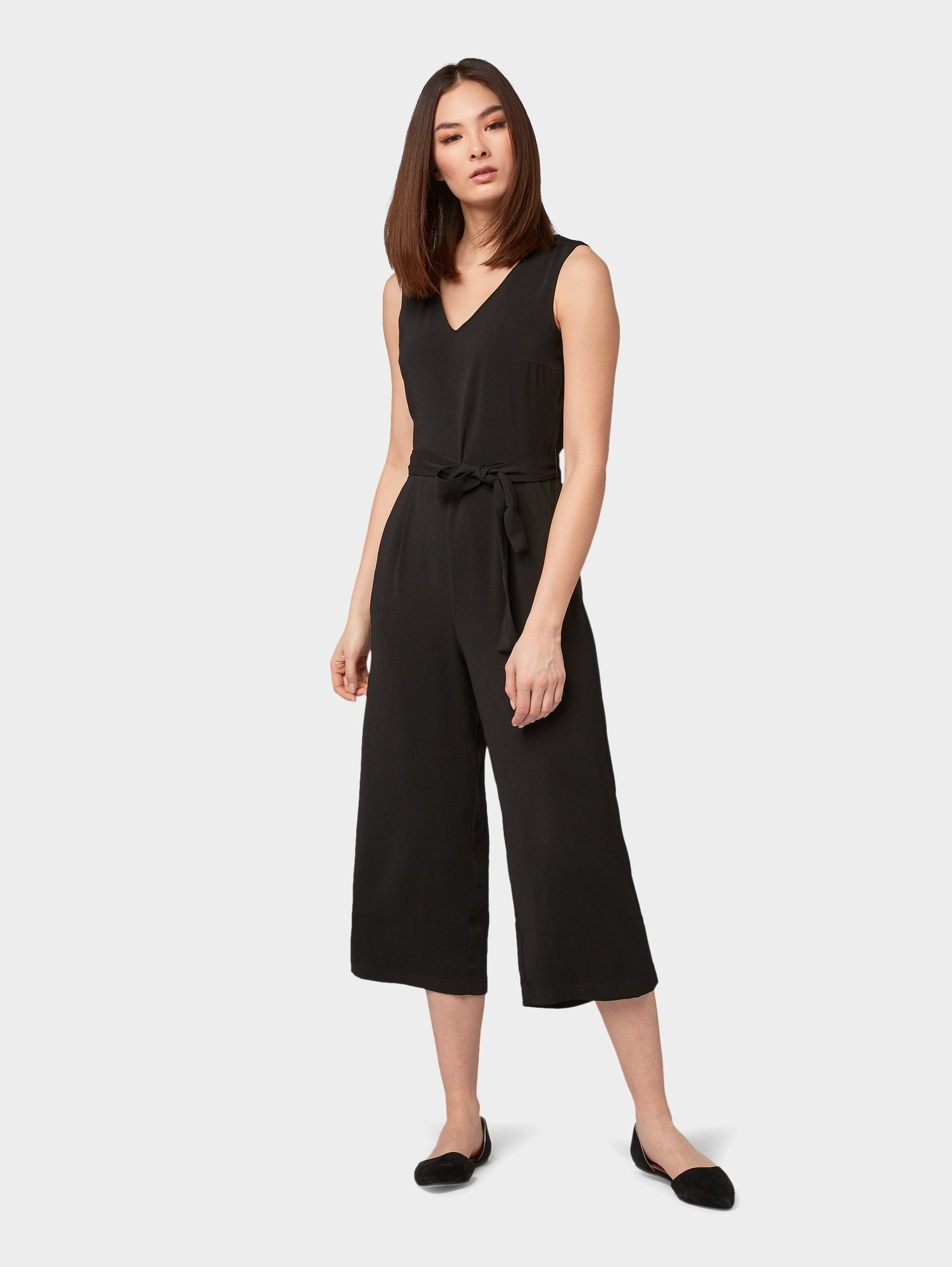 TOM TAILOR Jumpsuit »Jumpsuit mit weitem Bein« OTTO