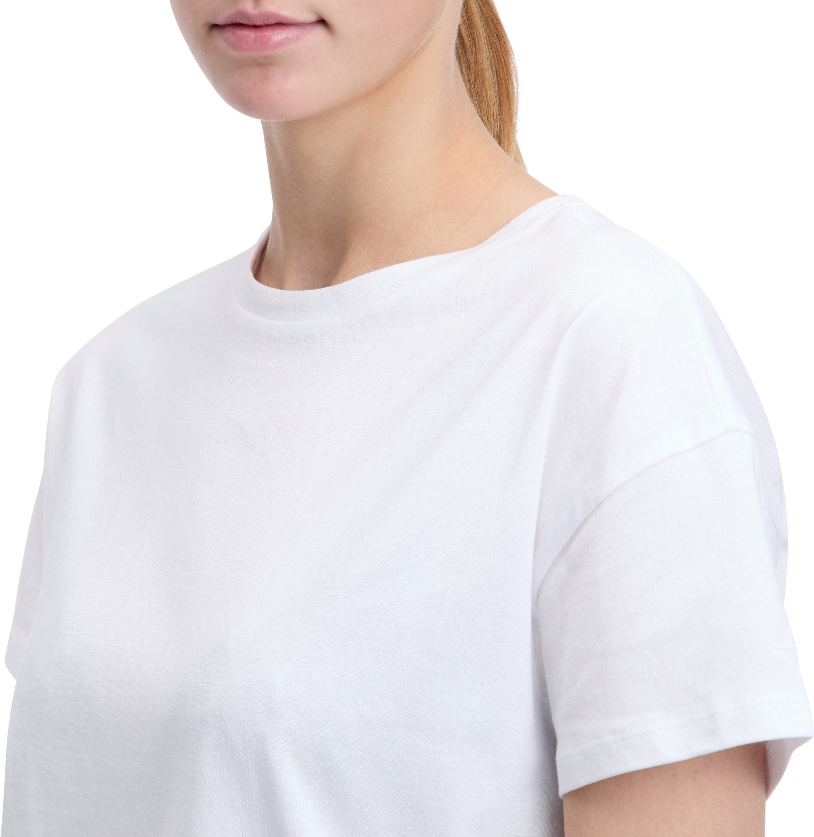 Energetics T-Shirt DA.-T-SHIRT ENZA SHORT SLEEVE W mit Rundhalsausschnitt, aus Baumwolle in Jersey-Qualität, Regular Fit