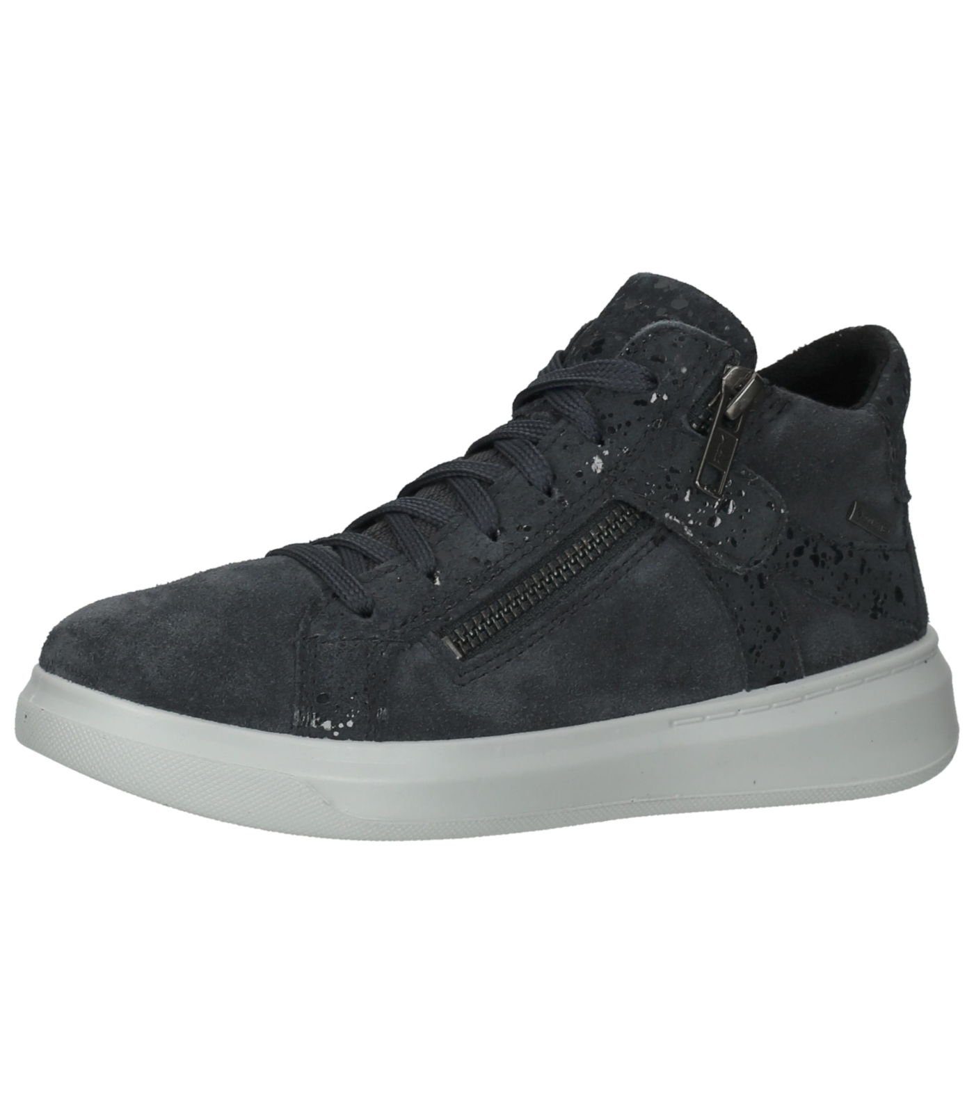 Superfit Veloursleder/Textil Sneaker Sneaker Grau