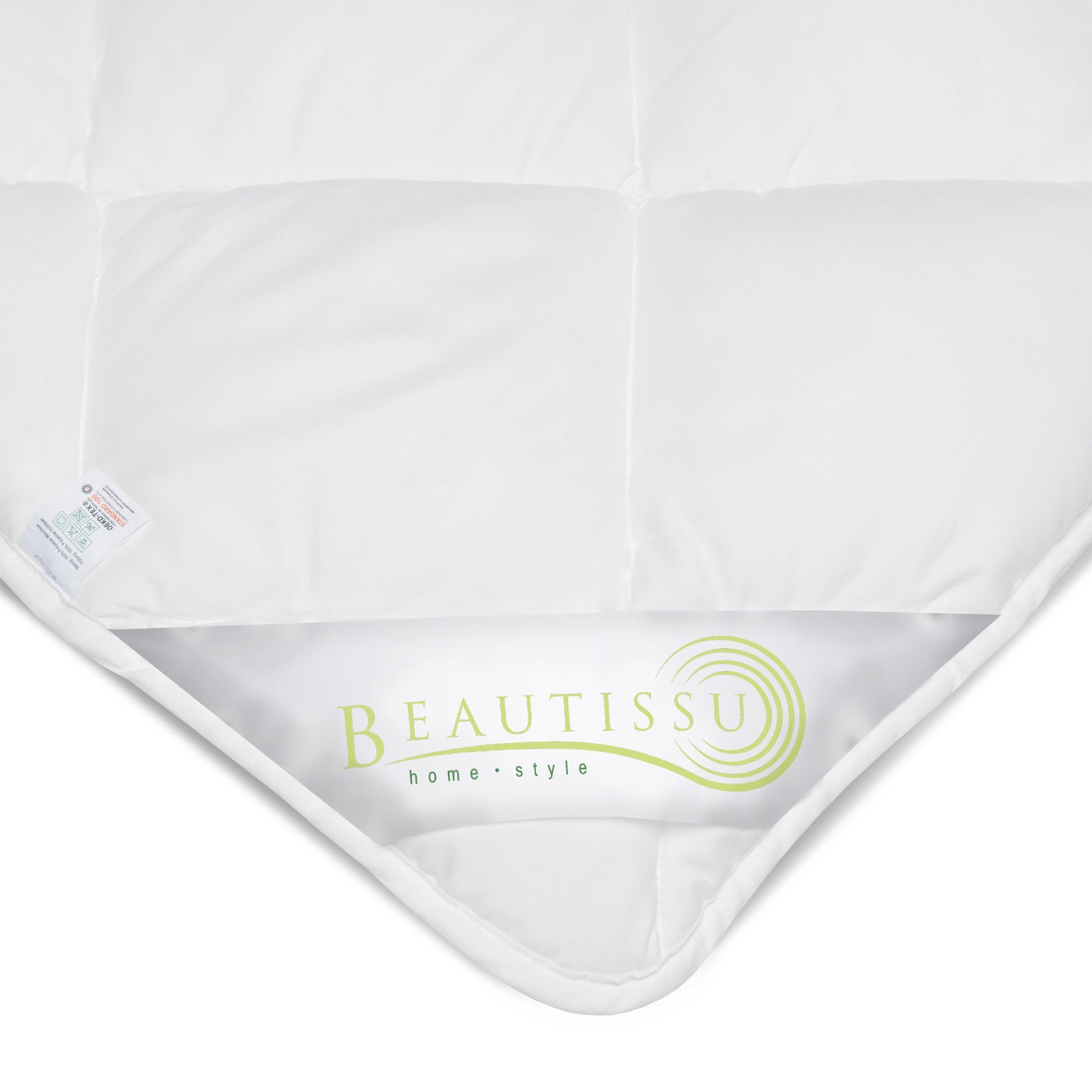 Beautissu Microfaserbettdecke Allergiker Bettdecke 135x200 Ganzjahresdecke BeauNuit MD, Allergiker Bettdecke 135x200 cm Ganzjahresdecke Steppdecke – Bild 4 von 5