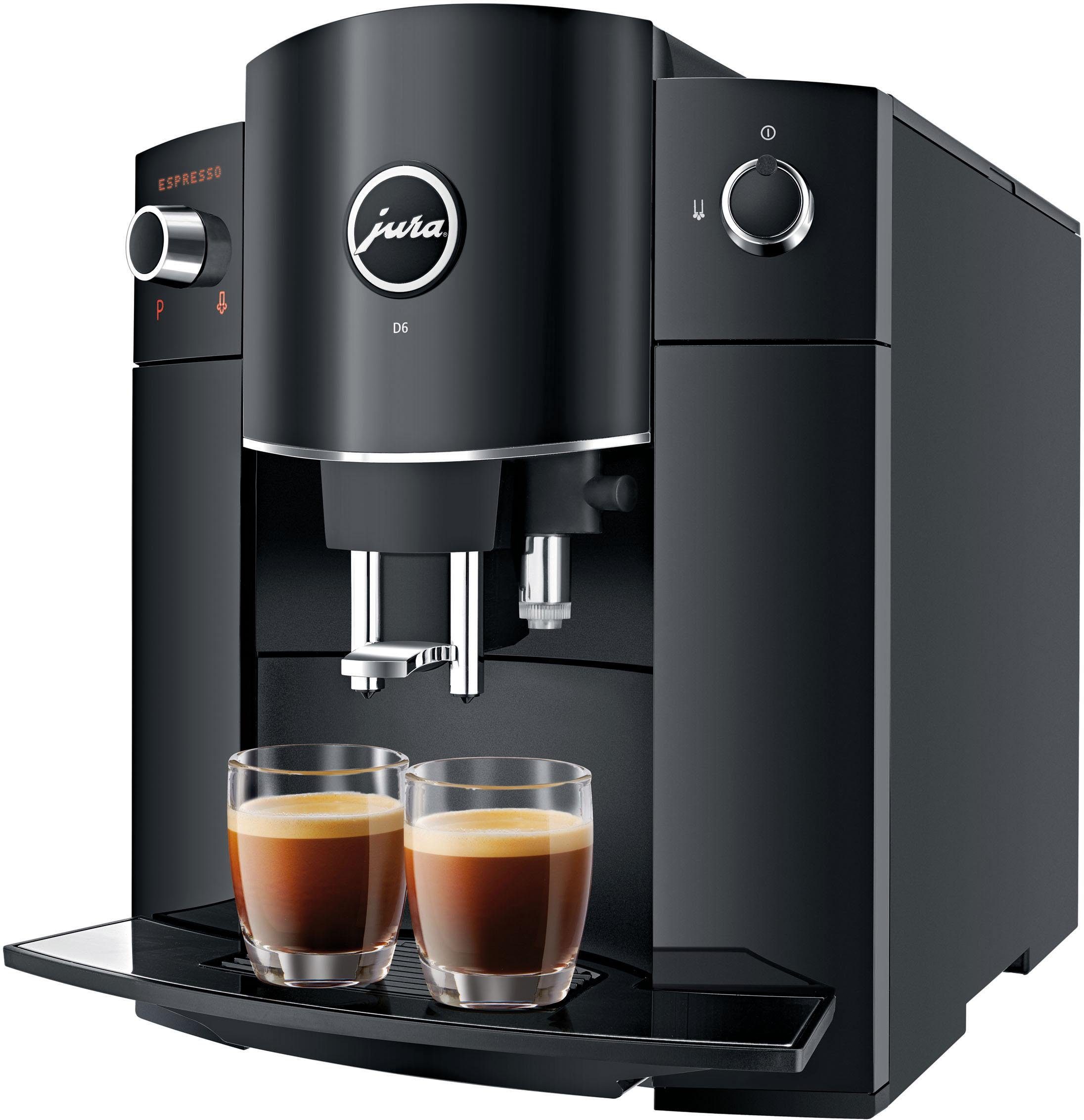 JURA Kaffeevollautomat D6 Piano Black kaufen OTTO