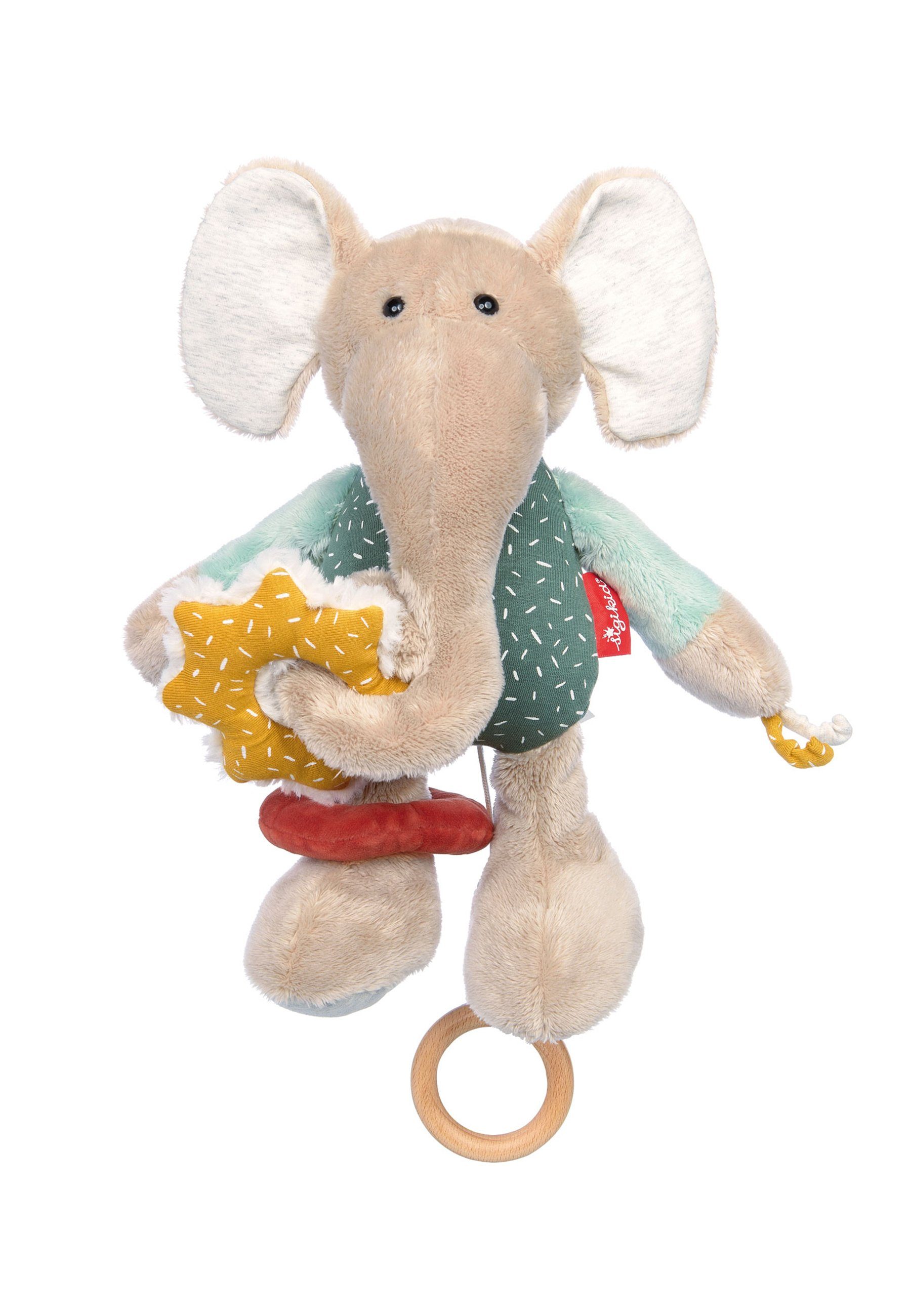 Sigikid Greifspielzeug Spiel-Plüschtier Elefant PlayQ (1-tlg)