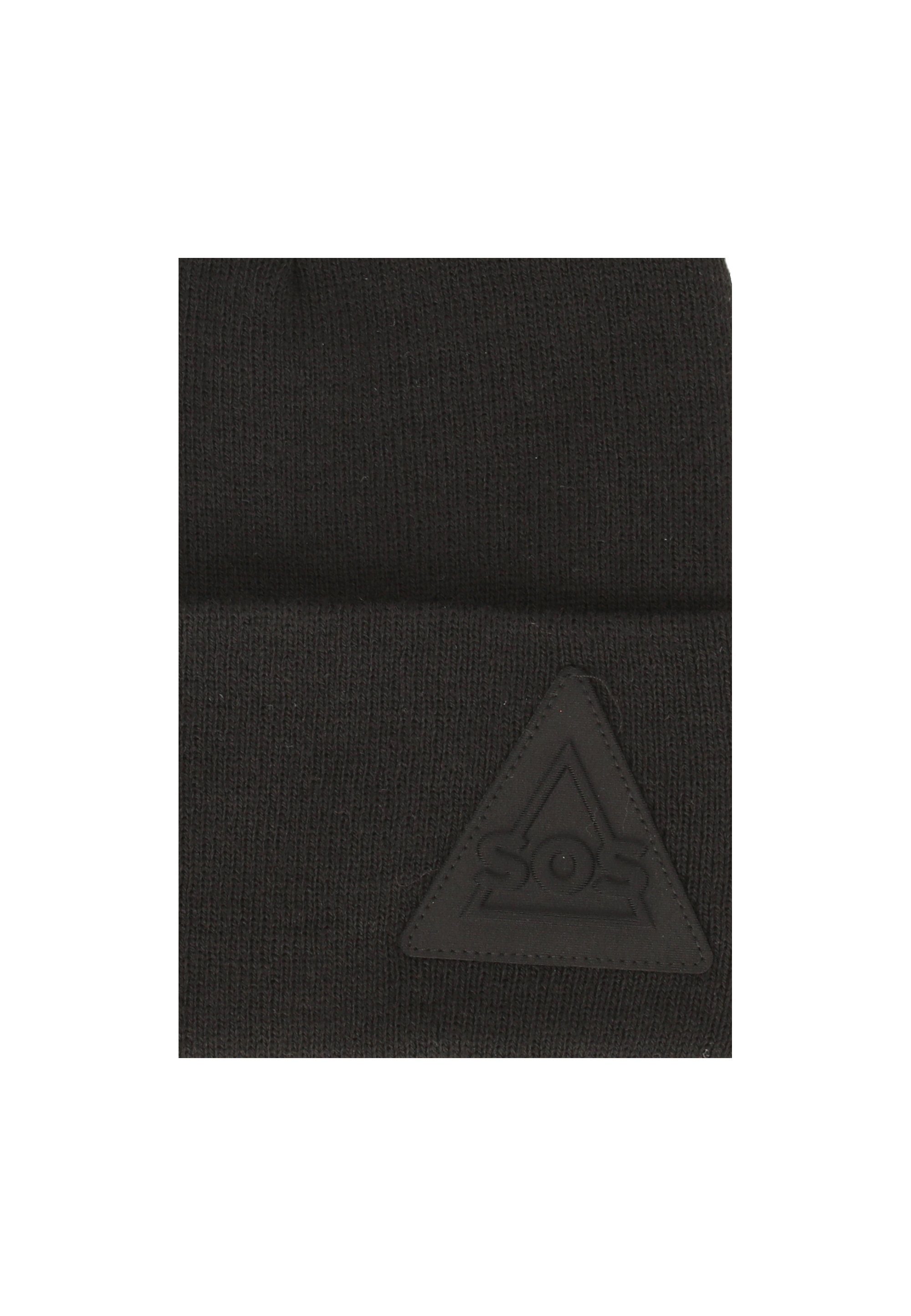 SOS Beanie Caucasus mit stylischem Umschlag