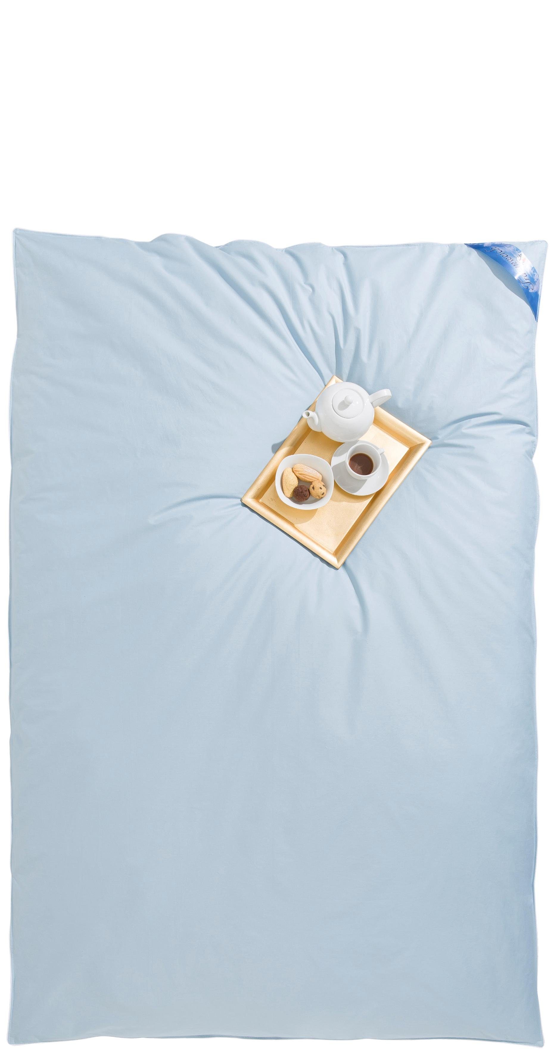 RIBECO Federbettdecke Ballonbettdecke Leon, 135x200 & 155x220 cm, Füllung: günstig online kaufen