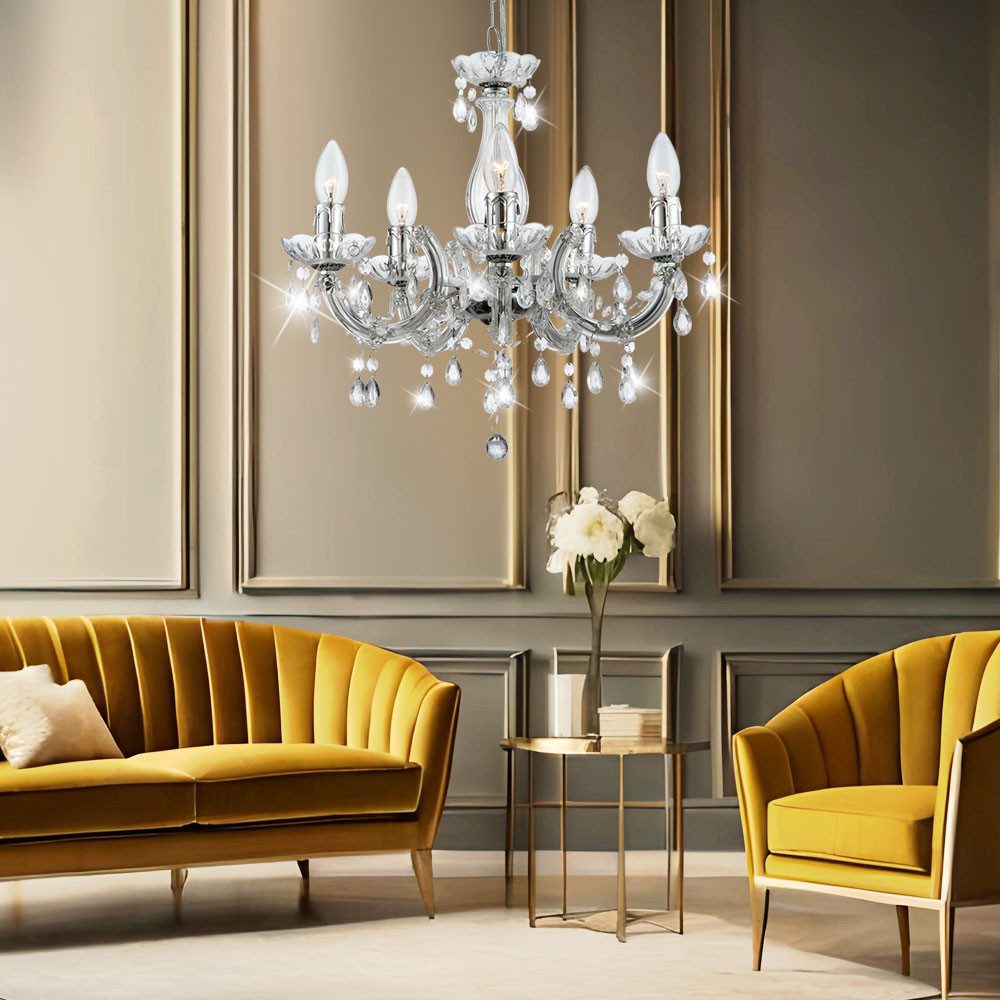 GLOBO LIGHTING Kronleuchter, Leuchtmittel nicht inklusive, Kronleuchter Hän günstig online kaufen