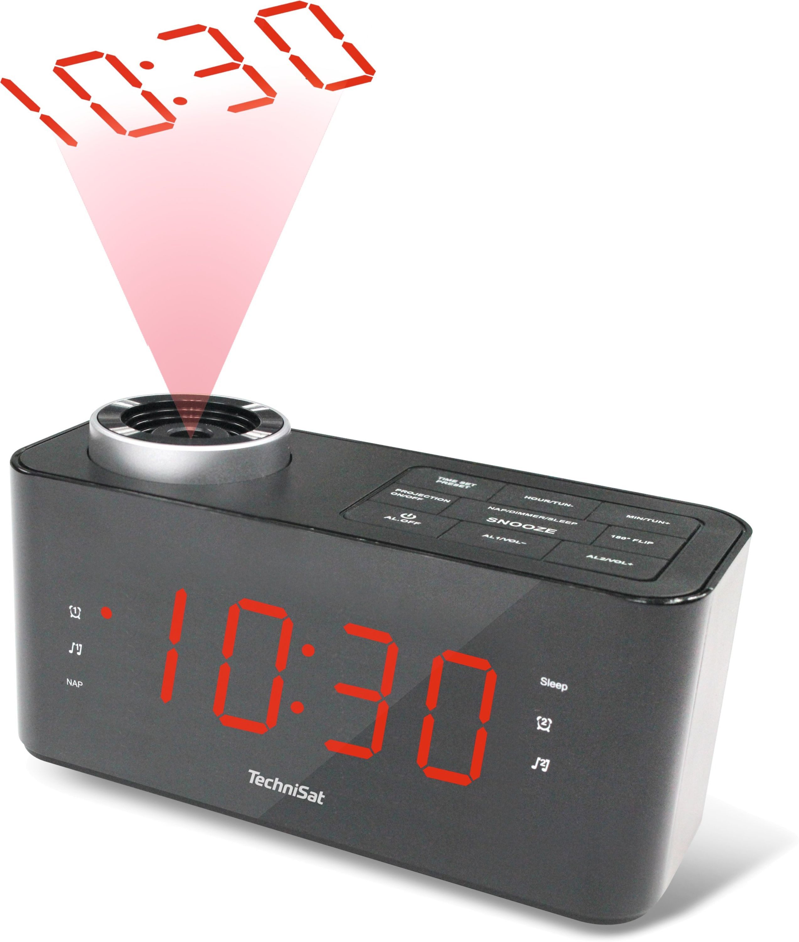 TechniSat Radiowecker DIGICLOCK 3 UKW-Radio, Wecktimer, Snooze-Funktion, Pr günstig online kaufen