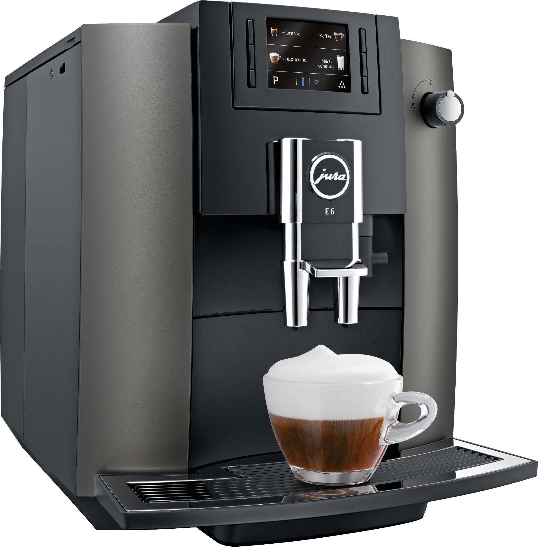 JURA Kaffeevollautomat E6 Dark Inox - JURA 