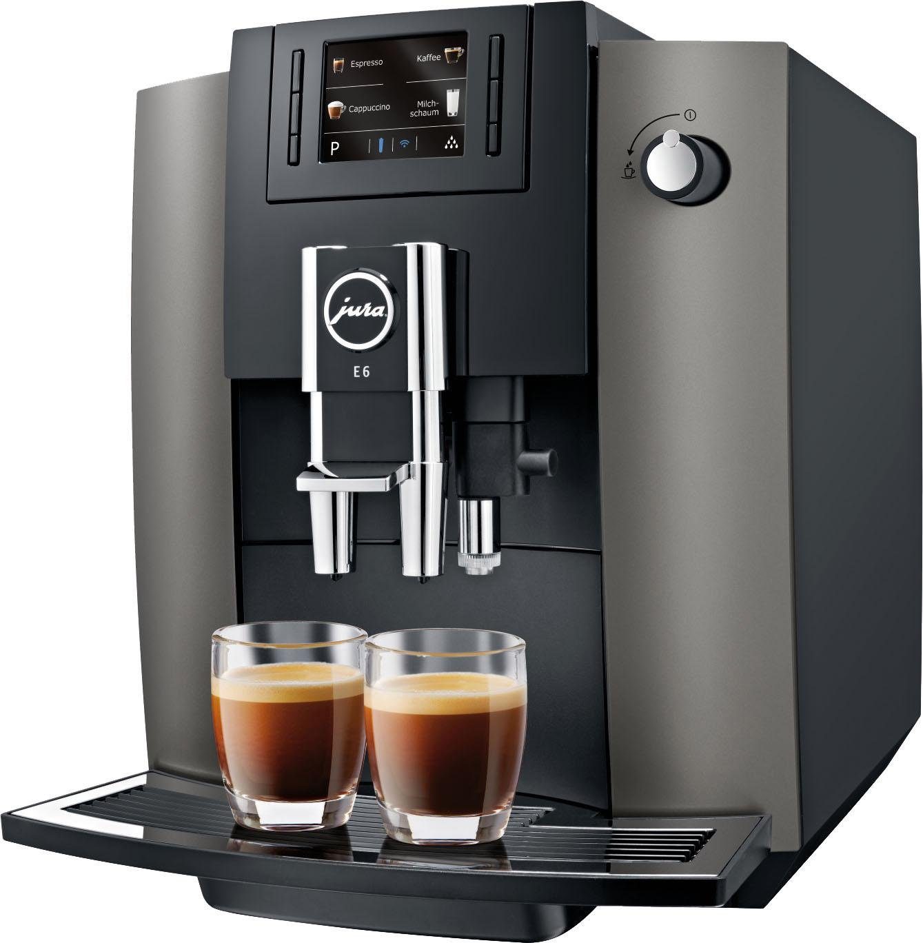 JURA Kaffeevollautomat E6 Dark Inox - JURA 