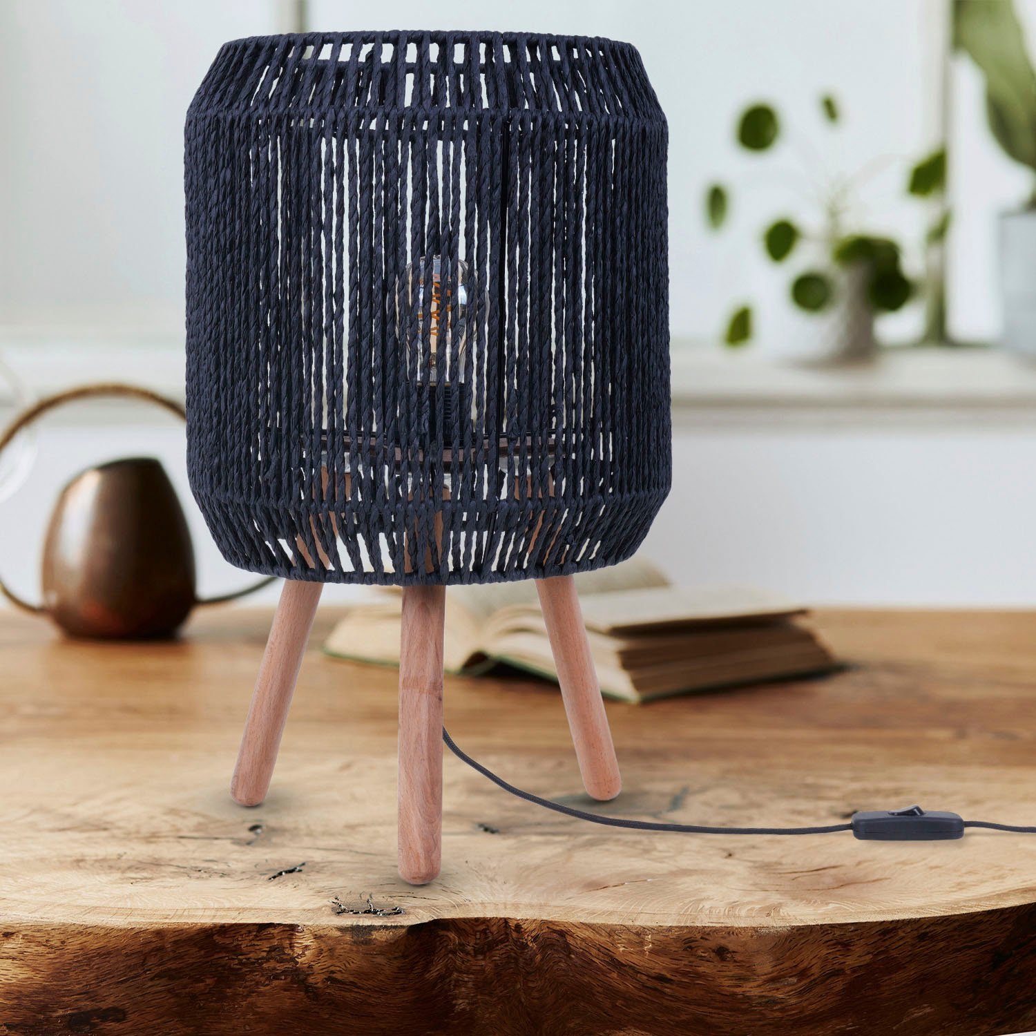 Paco Home Tischleuchte SOL, ohne Leuchtmittel, günstig online kaufen