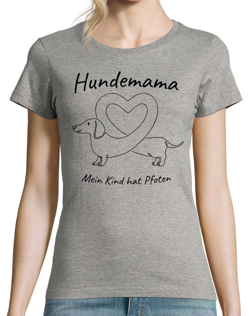 Youth Designz Print-Shirt Hundemama Damen T-Shirt günstig online kaufen