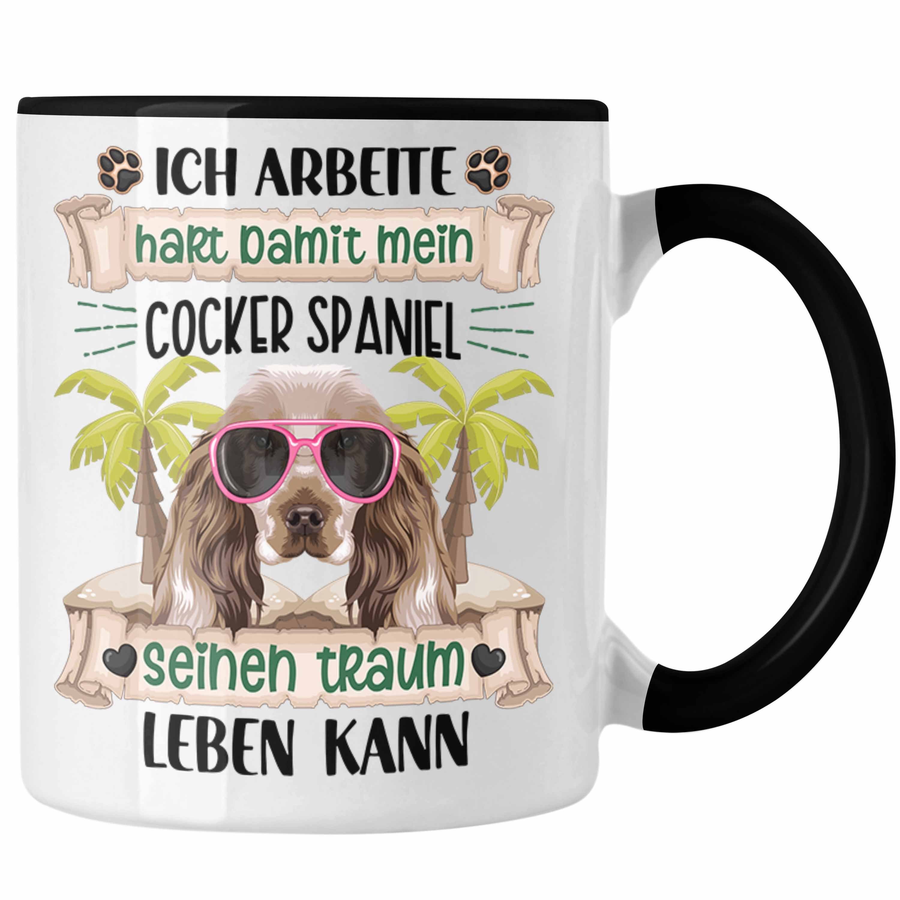 Schwarz Trendation Ic Spaniel Tasse Lustiger Spruch Geschenkidee Cocker Tasse Geschenk Besitzer