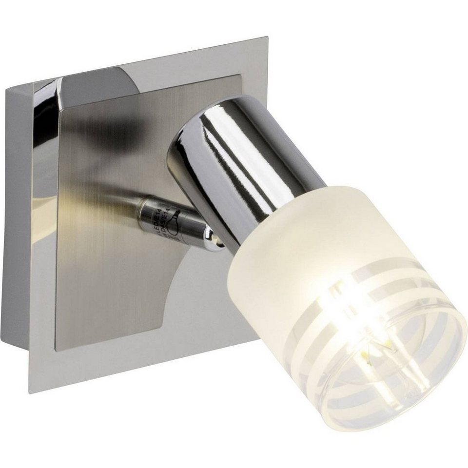 Brilliant Wandleuchte Lea, Lampe Lea LED Wandspot eisen/chrom/weiß 1x  LED-D45, E14, 4W LED-Trop, PASST EINFACH - Beleuchtung passend für jede  Wohnung