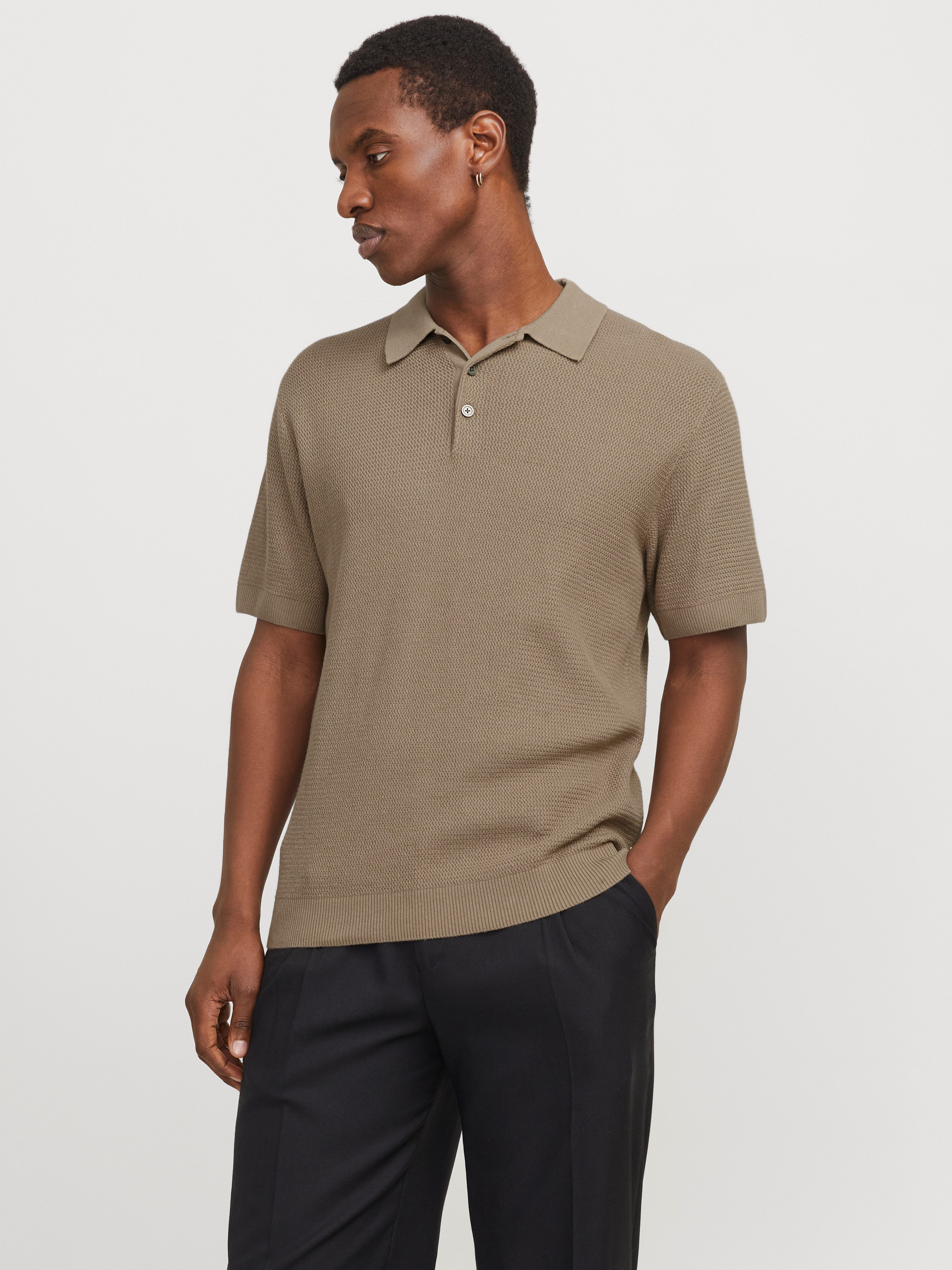 Jack & Jones Polokragenpullover JPRCCCOOPER KNIT günstig online kaufen