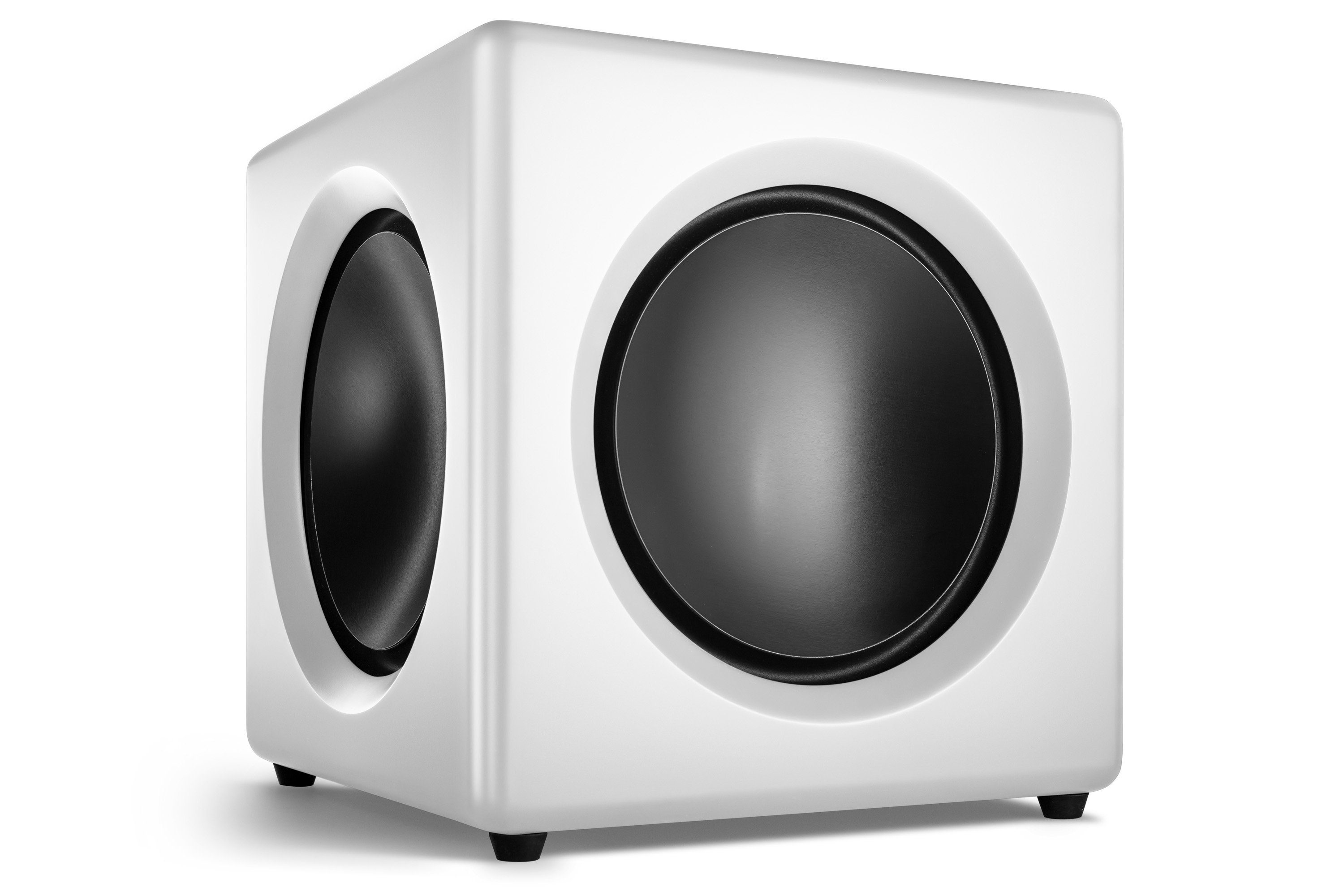 Wavemaster FUSION Activer Subwoofer (125 W, Bass boost 43 Hz +5 dB, Auto Switch) SOFT WHITE