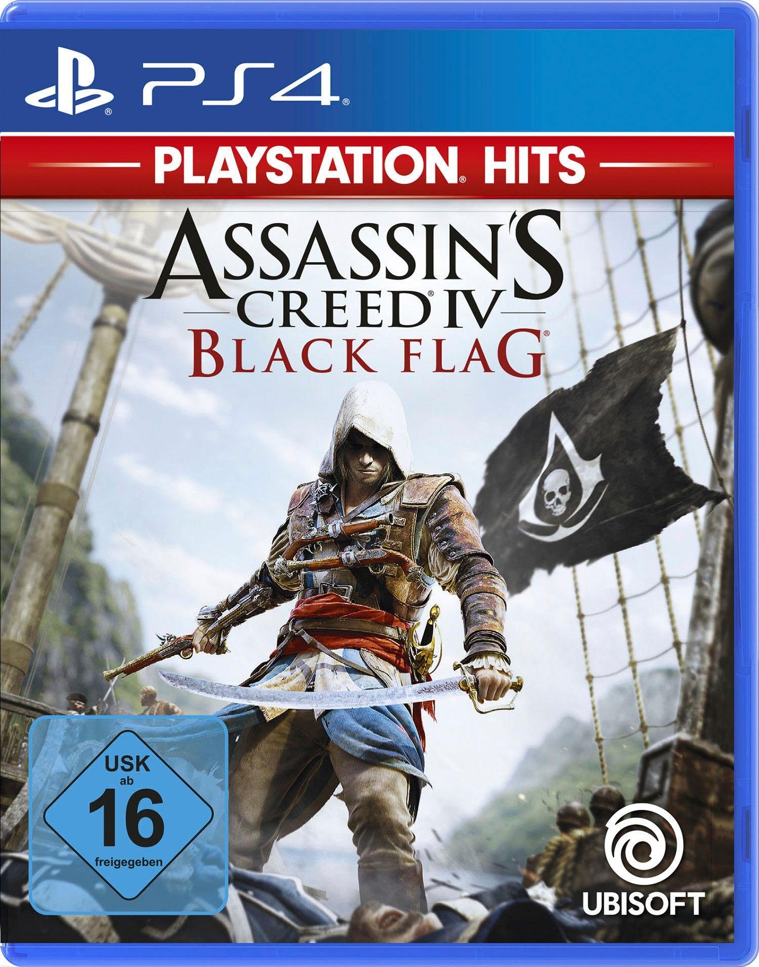 4, 4 Software Flag Pyramide Assassin's Creed UBISOFT PlayStation Black
