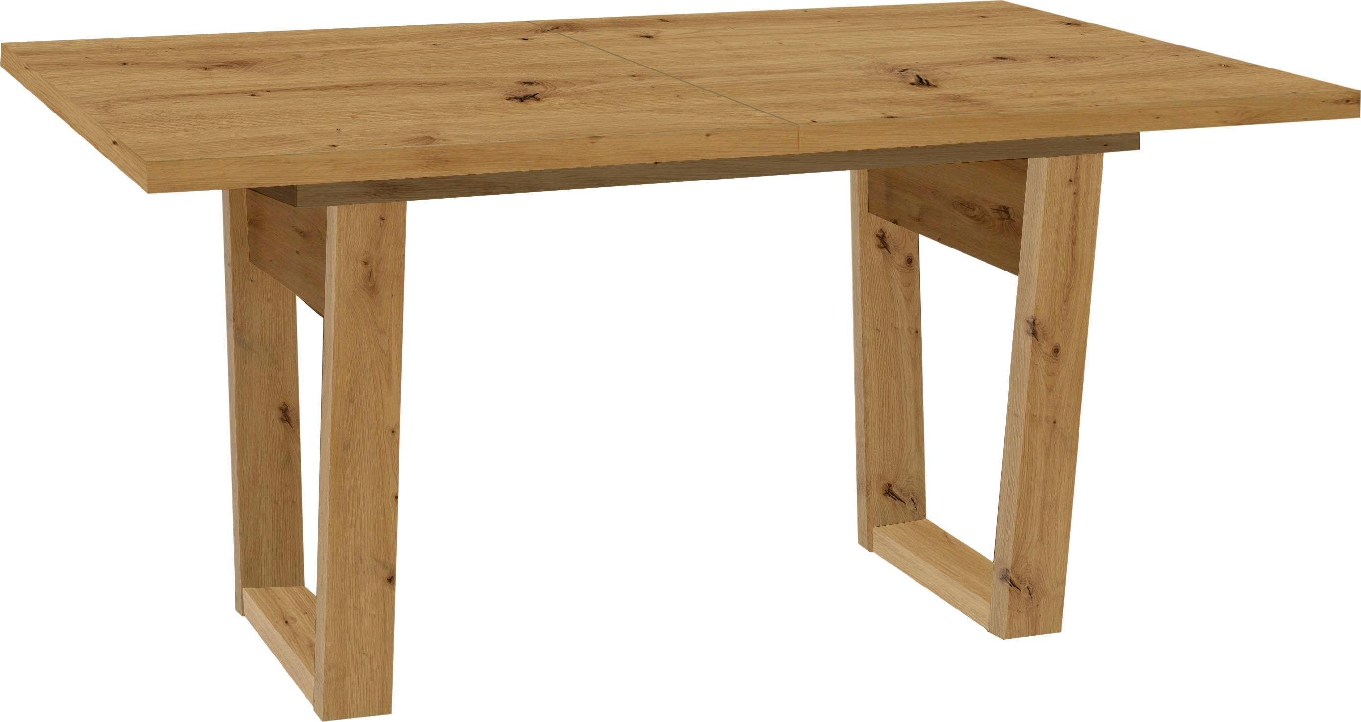 Esstisch »Frame«, Breite 160 cm, Ausziehbar auf 210 cm ...