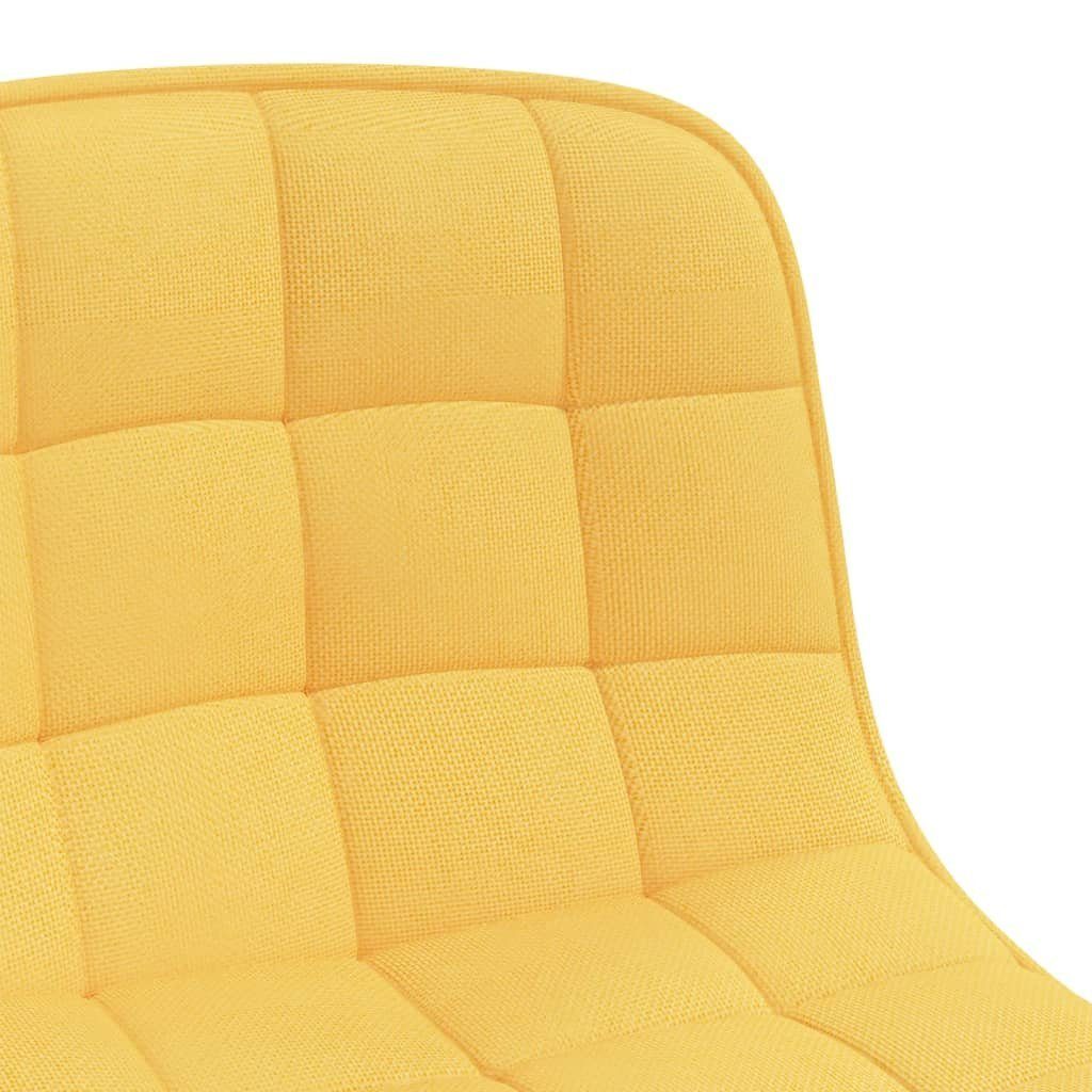 Drehbar 2 Stoff Gelb Stk. Gelb Gelb St) vidaXL (2 Esszimmerstuhl Esszimmerstühle |