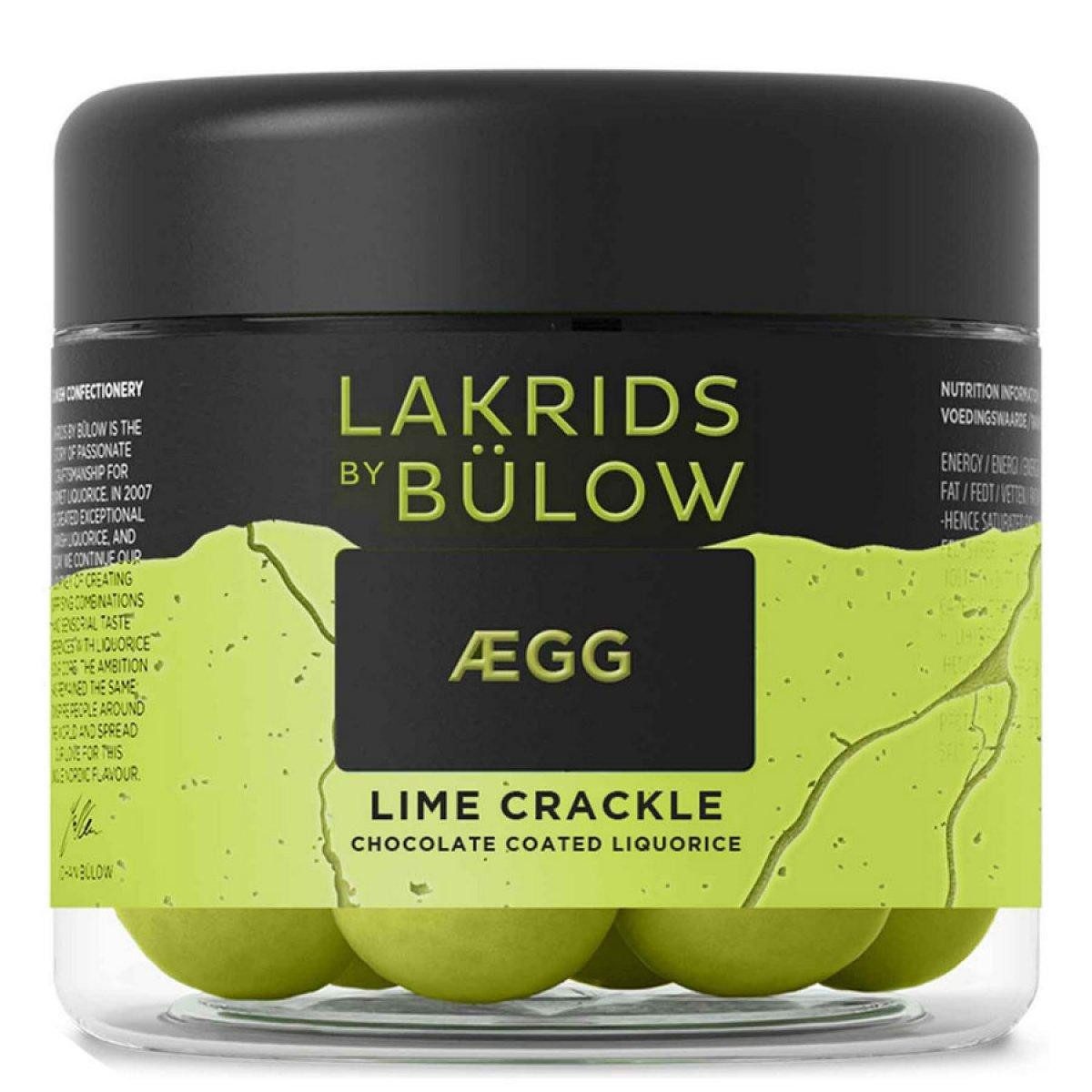 Lakrids by Bülow Süßigkeit Lakritz mit Limetten Geschmack Lime Crackle (115g)