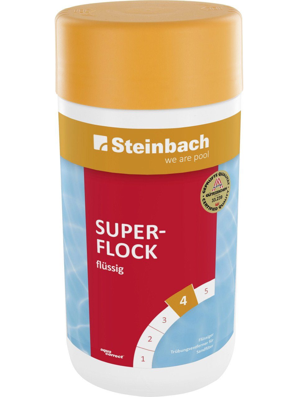 Steinbach Poolpflege Steinbach Poolpflege Superflock flüssig 1 L