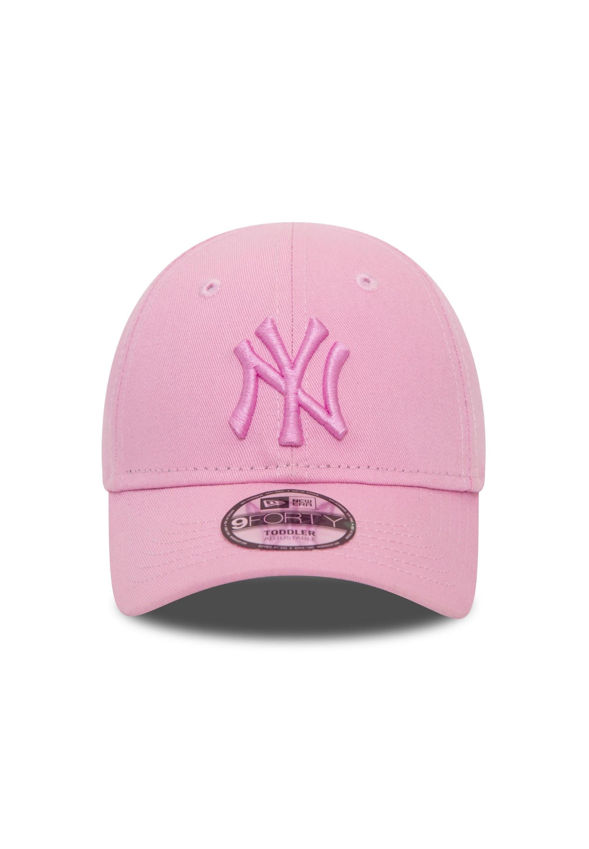 New Era Baseball Cap New York Yankees MLB League Essential Tonal Rosa 9Forty Cap für Kleink (1-St)