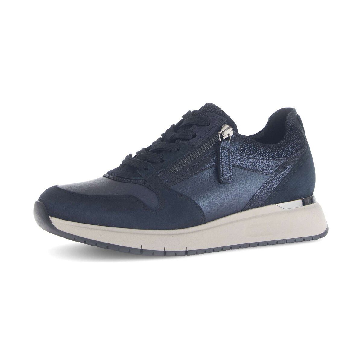 Gabor Sneaker low Materialmix Leder Sneaker günstig online kaufen
