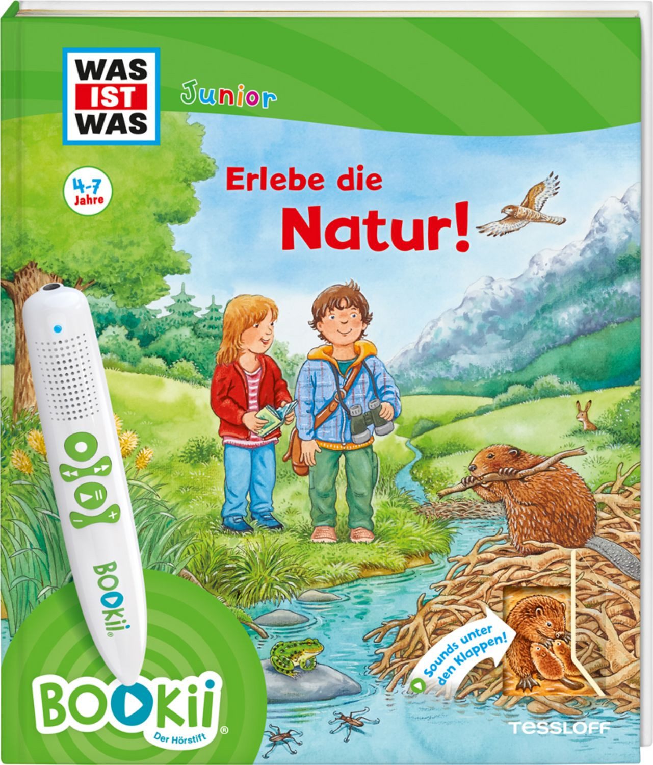 BOOKii® WAS IST WAS Junior Erlebe die Natur! / Claudia Kaiser, Martin Lickleder, Christina Braun