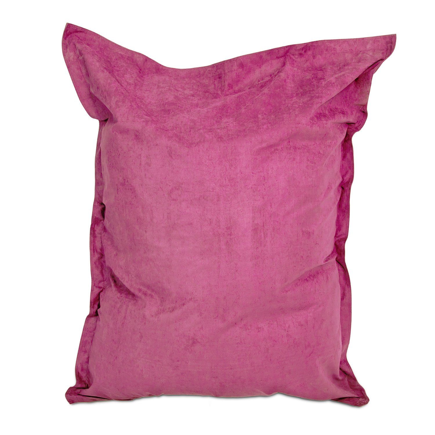 Lumaland Sitzsack pink Outdoor 140x180cm 380L Bodenkissen, Riesensitzsack wasserfest waschbar In-& Garantie Luxury Jahre 5 XXL
