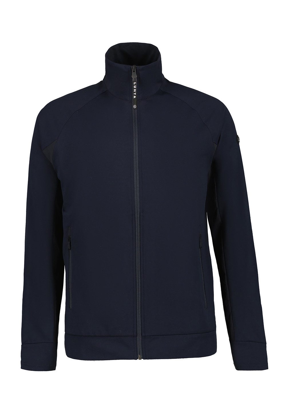 Icepeak Strickfleecejacke Lutha Herren JAURI Midlayer Jacke 35547 nachtblau