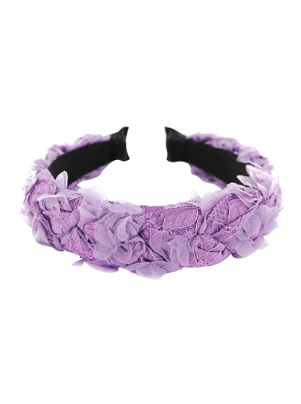 axy Haarreif Haarreif mit Blumenkranz Look, Vintage Look zur Hochzeit Damen Haareifen Haarband