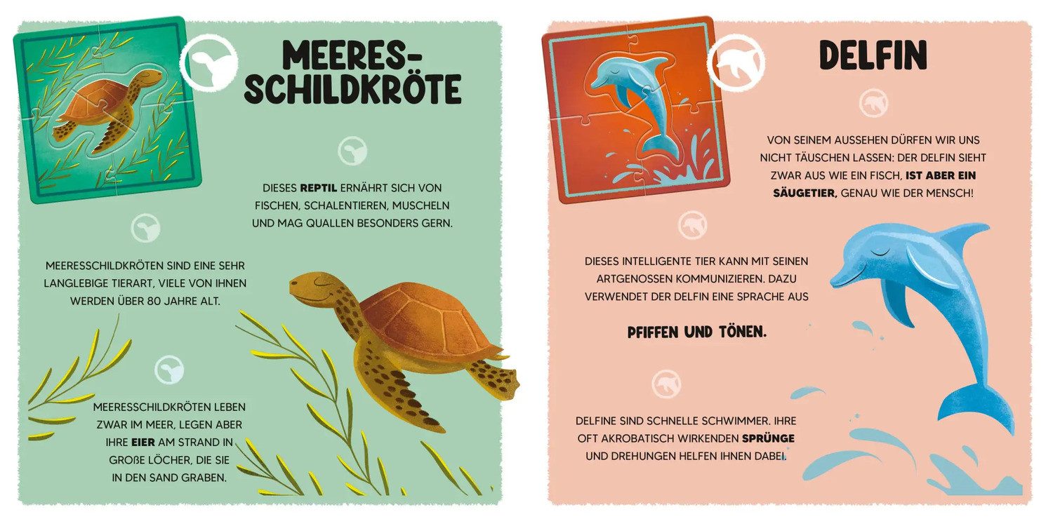 Star Puzzle Mini-Puzzle Der Ozean, Puzzleteile