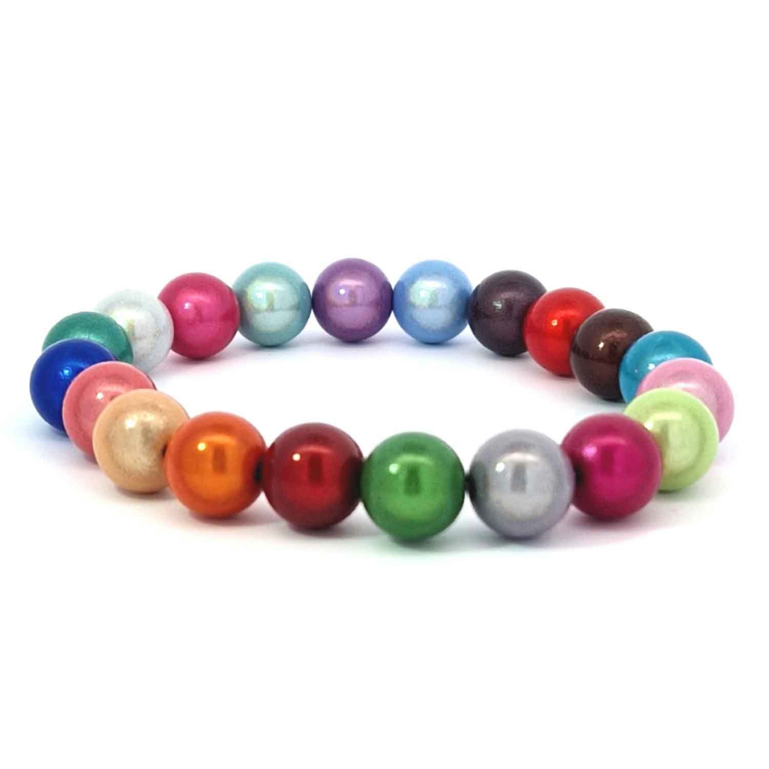 Perlenarmband Armband Wonder 10 mm multicolor