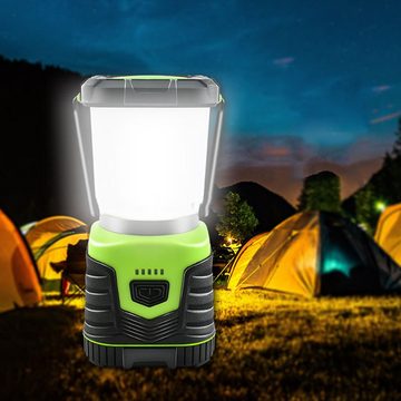 GelldG LED Laterne LED Campinglampe, 1000 Lumen, 4 Leuchtmodi Suchscheinwerfer