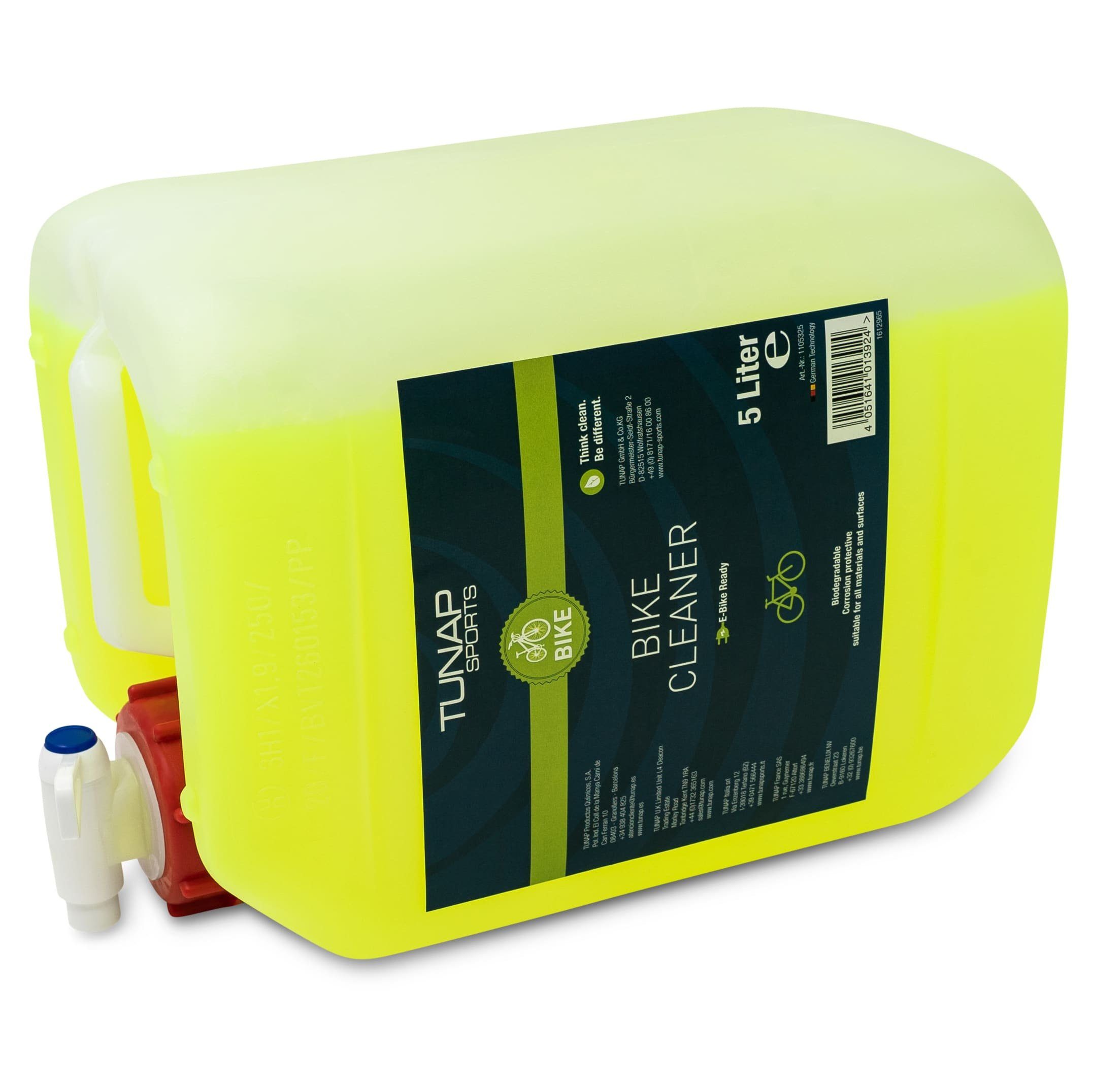 TUNAP SPORTS Fahrrad-Reiniger 5 Liter Kanister Zweiradreiniger