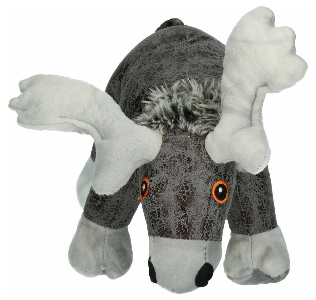 Thumbnail - ELEGANT Tierkuscheltier Elch Hundespielzeug Grau