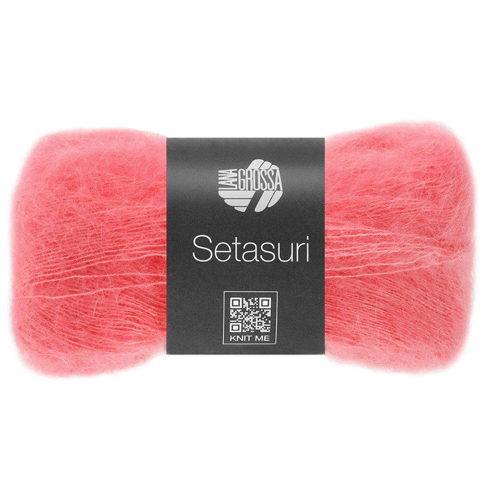 LANA GROSSA SETASURI Häkelwolle, 212 m (Feines Lace-Garn aus Alpaka (Suri) und Seide), 25 g