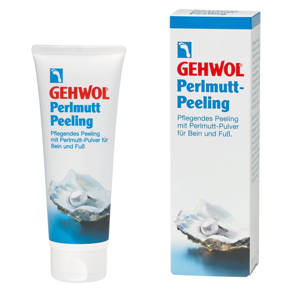 Gehwol Fußpeeling GEHWOL Perlmut-Peeling mit feinen Zuckerkristallen gegen Hautschuppen