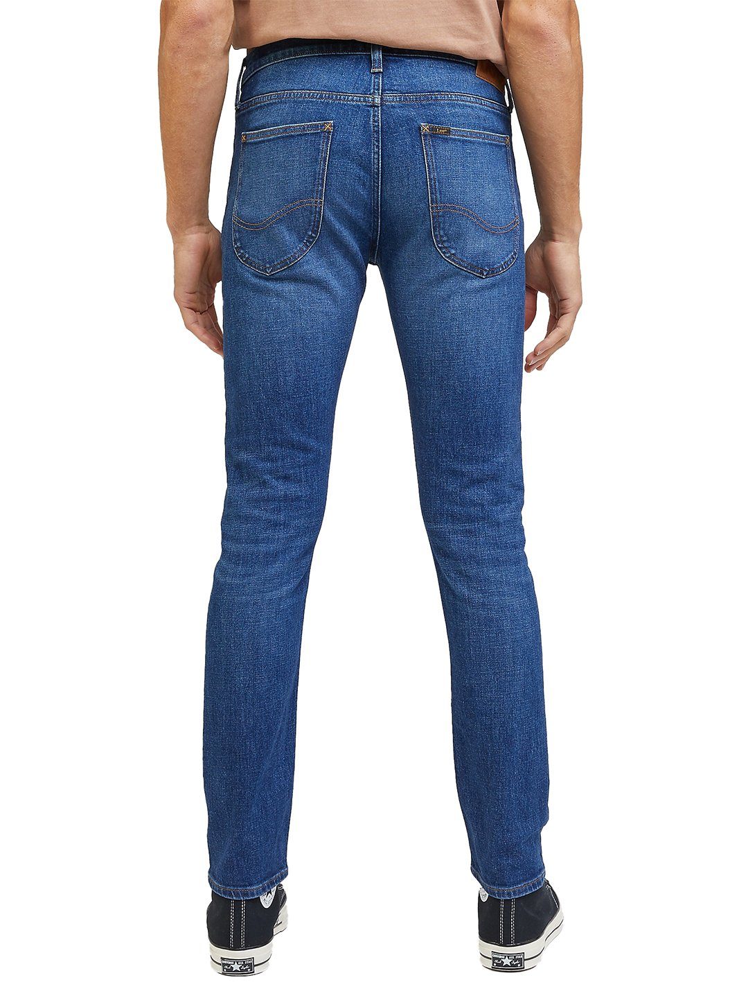 Lee® Luke Slim-fit-Jeans Tapered Stretch In Worn Hose -