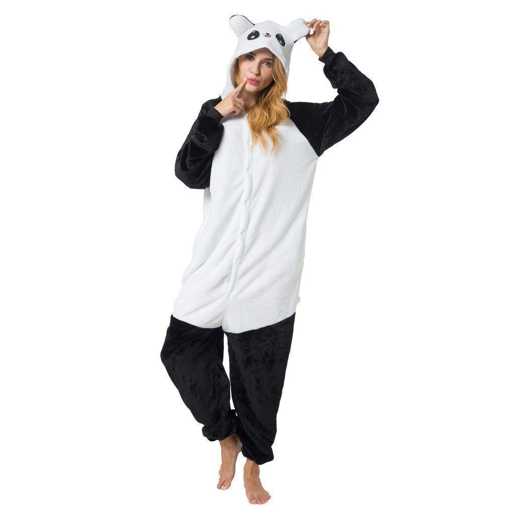 Känguru Pyjama Kostüm für Erwachsene Overall Tierkostüm Australien Jumpsuit 