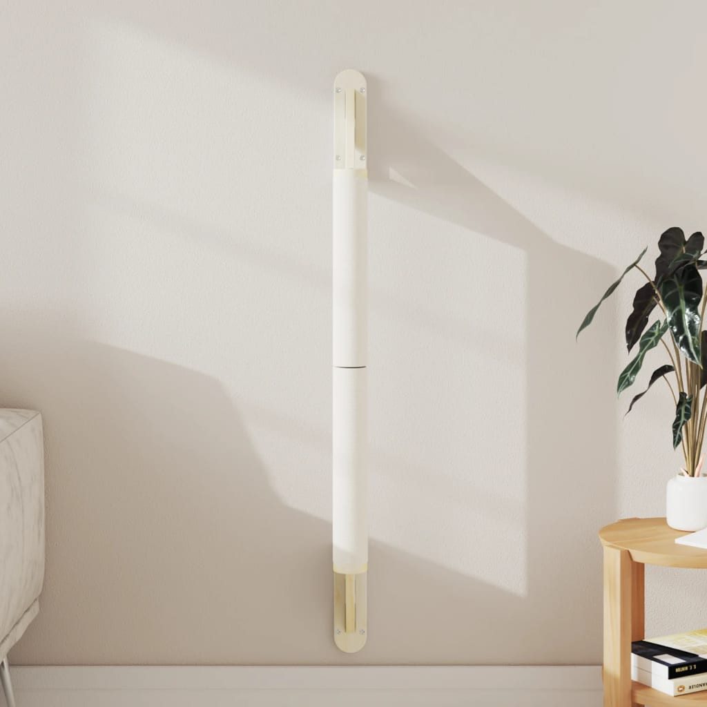 vidaXL Kratzbaum, Kratzsäule Wandmontage 109 cm Sisal