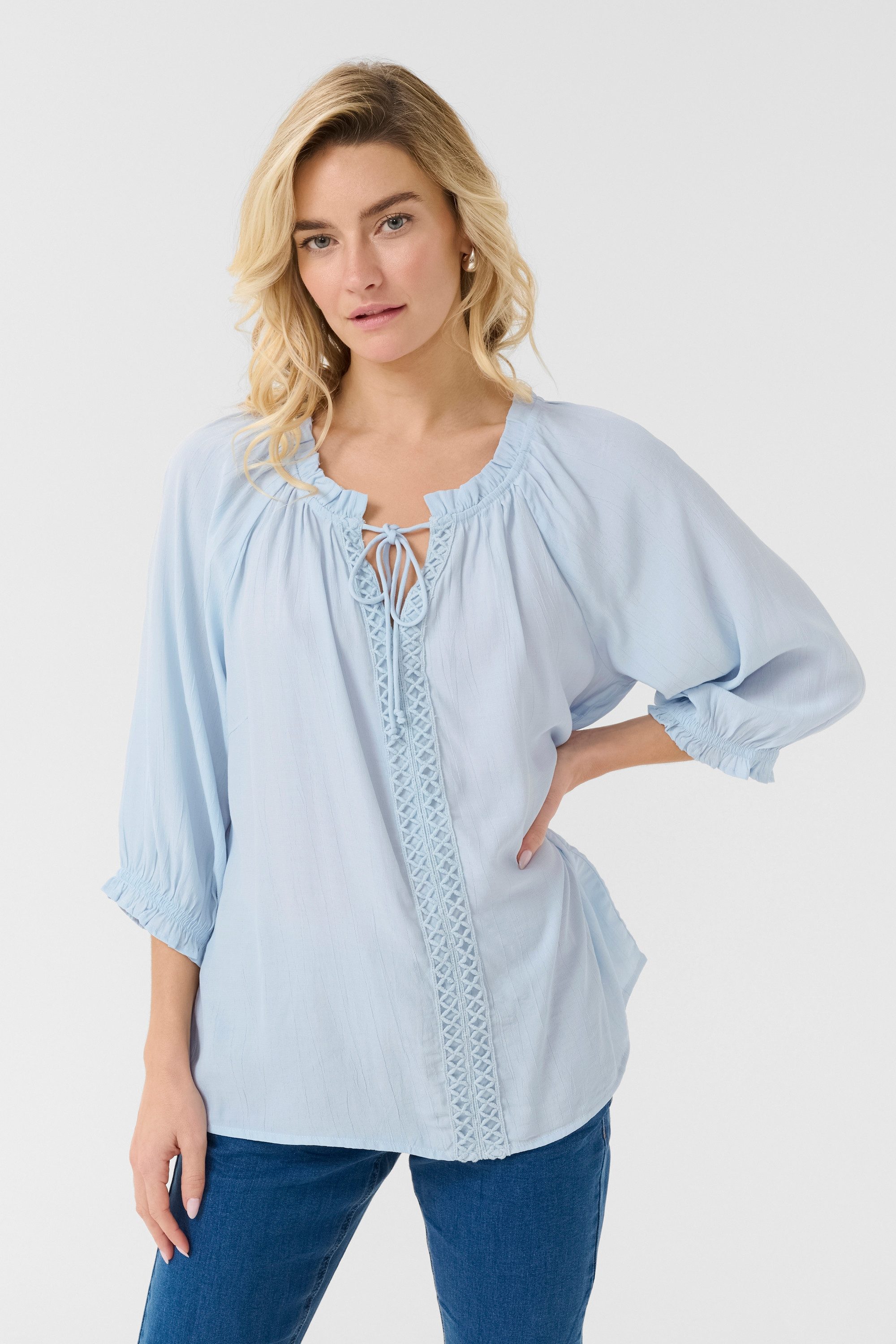 Cream Langarmbluse Langarm-Bluse CRNana