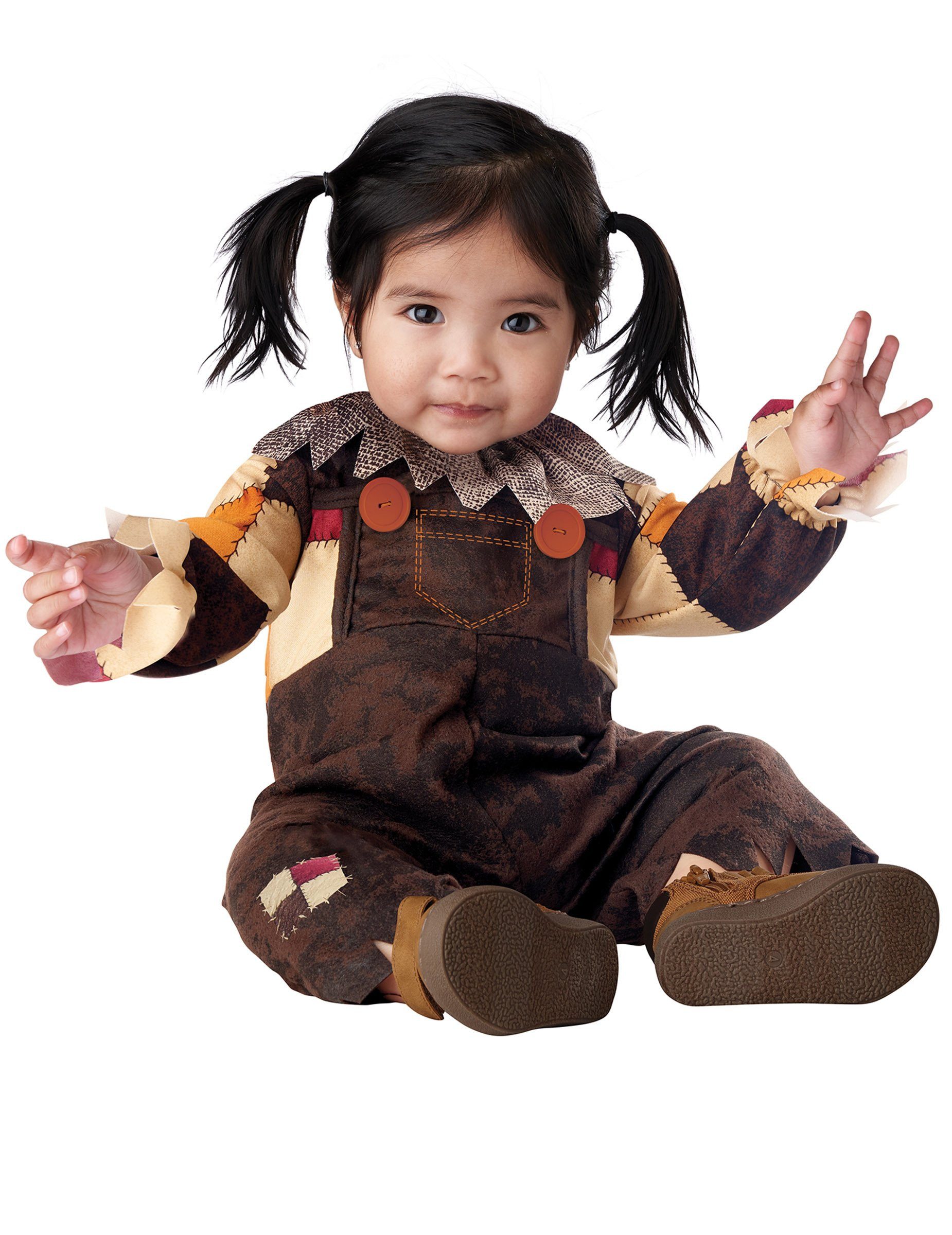 California Costumes Kostüm Vogelscheuche-Kostüm für Baby Halloween-Kostüm braun-beige