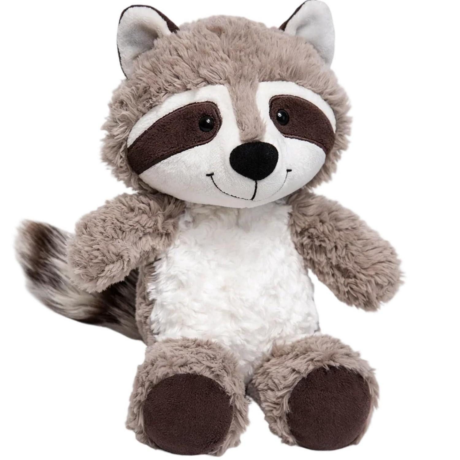 LuxusKollektion Kuscheltier Waschbär Kuscheltier 25 cm flauschig Deko Entspannung