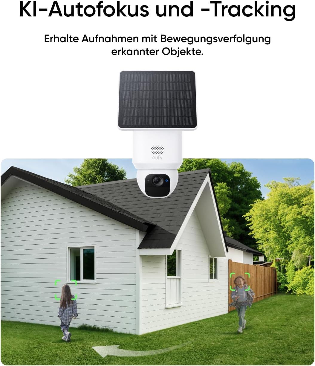 eufy Security Überwachungskamera eufy eufyCam E30 2K Kabellose Solar-Überwachungskamera Außen (Außenbereich, 2-tlg., 360°-Ansicht, 2K-Auflösung)