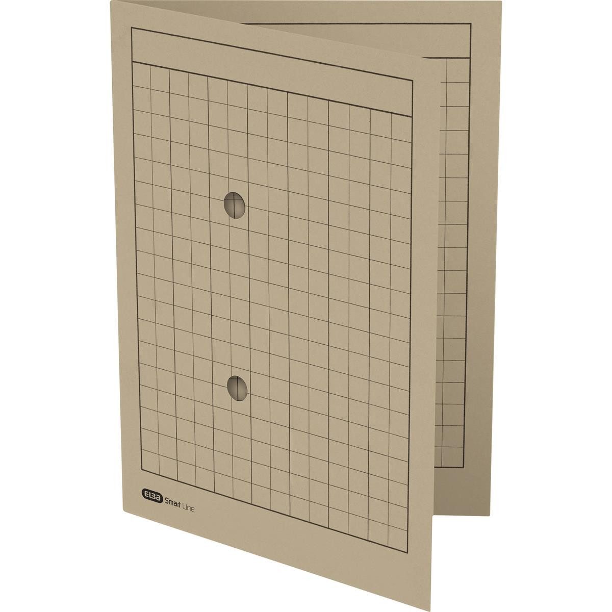 ELBA Organisationsmappe ELBA Verteiler- und Umlaufmappe, DIN A4, Manilakarton, grau