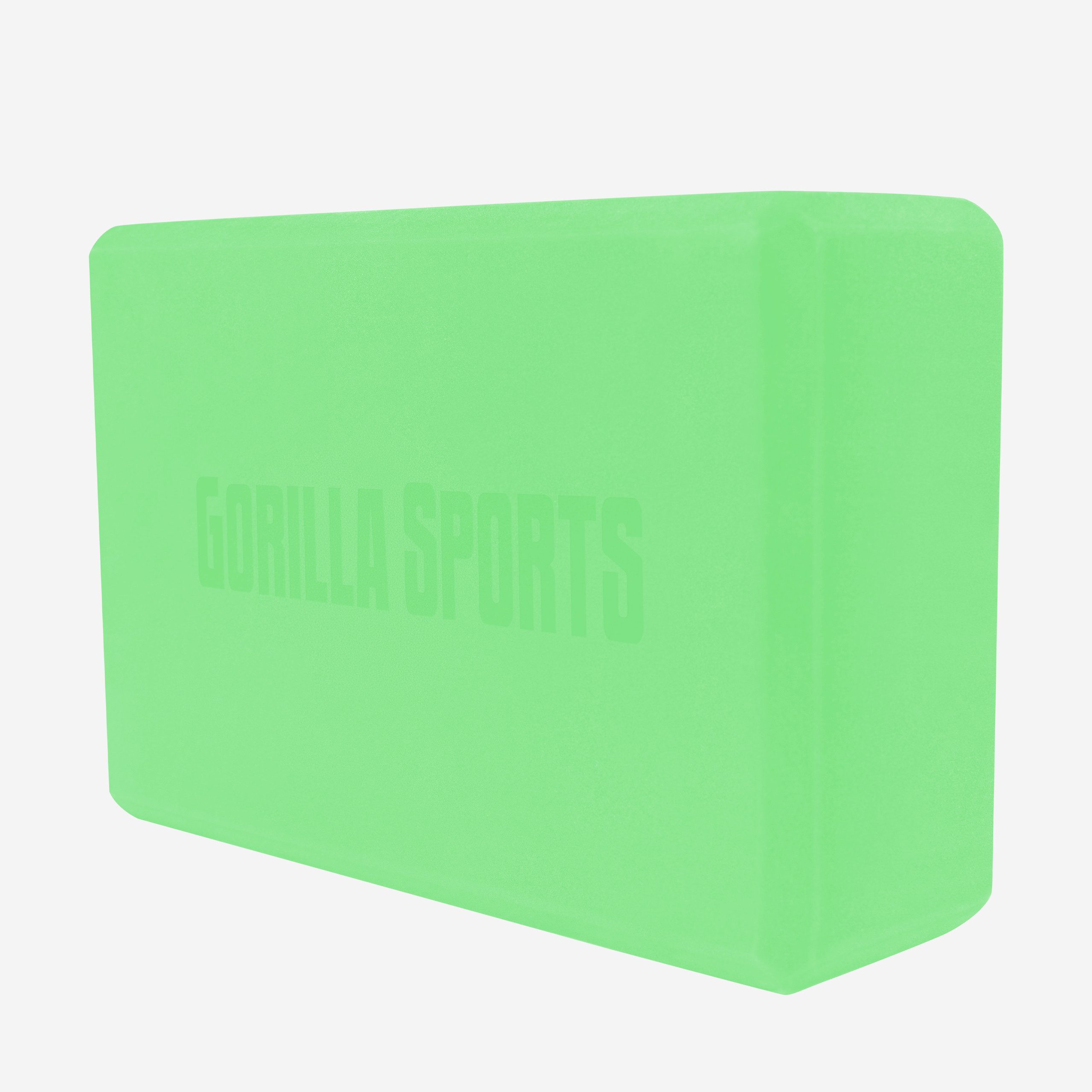 GORILLA SPORTS Yogamatte Yoga Block aus Schaumstoff (1-St)