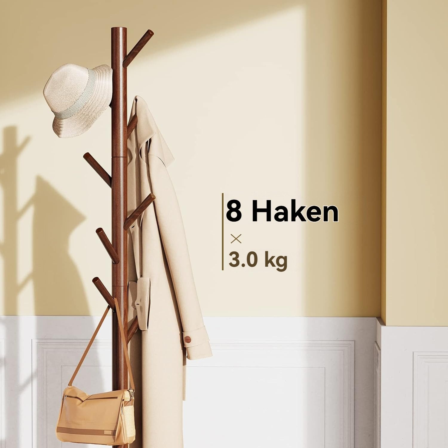 PIPISHELL Kleiderständer Garderobenständer, aus massivem Kiefernholz, (101/ günstig online kaufen