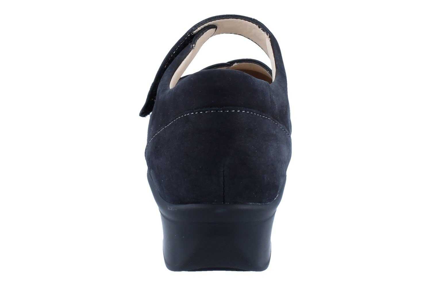 Finn Comfort FINN COMFORT Aquila Damen Ballerina schwarz Nubukleder - Größe: UK Schnürschuh Wechselfußbett